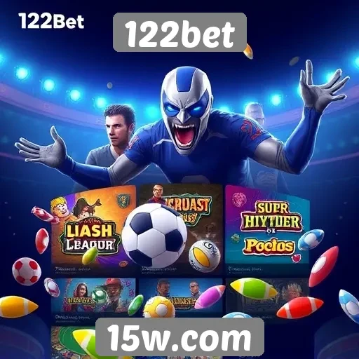 Análise da oferta de jogos no 122bet