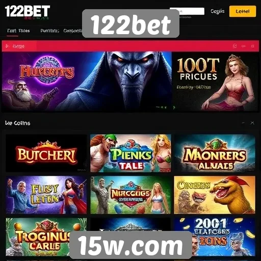 Análise das opções de jogos disponíveis no 122bet